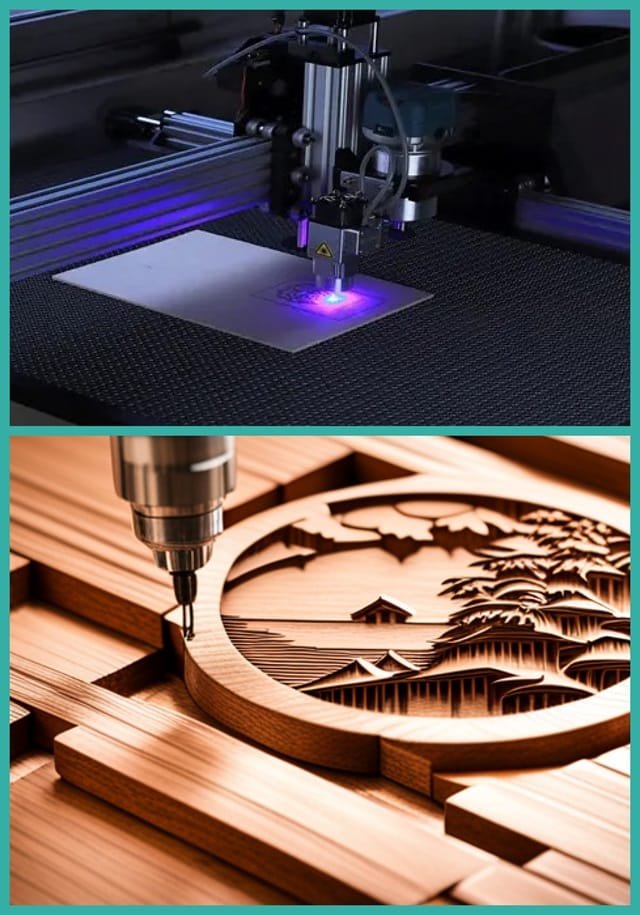 Laser Engraving cnc engraving laser cutting marking machining wood glass sheet metal services in mumbai -640