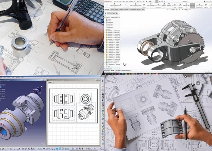 Product Designing cad modelling 3d design drawing 2d conversion - 700