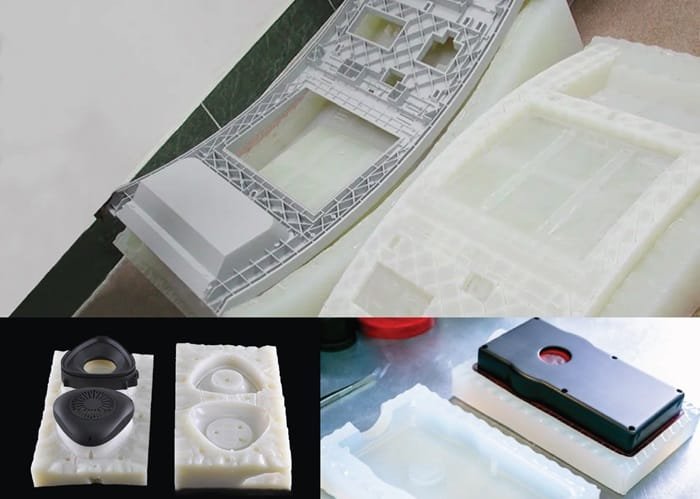 Vacuum Casting silicone moulding pp moulding - 700