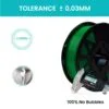 PLA Premium + Filament 1.75mm Glass/Translucent Colors (1kg)