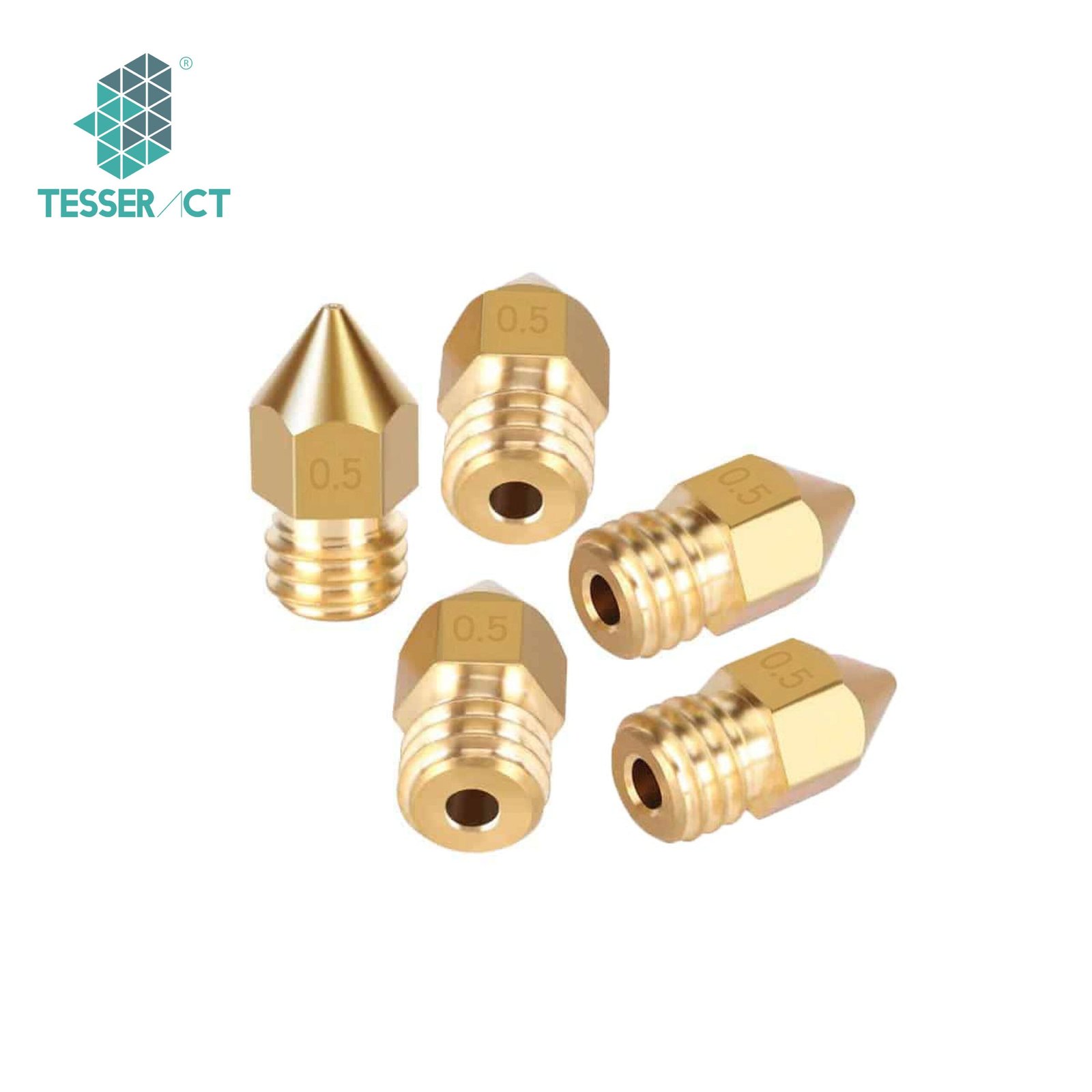 MK8 Nozzles for Creality 3D Printer (Brass / Hardened Steel)