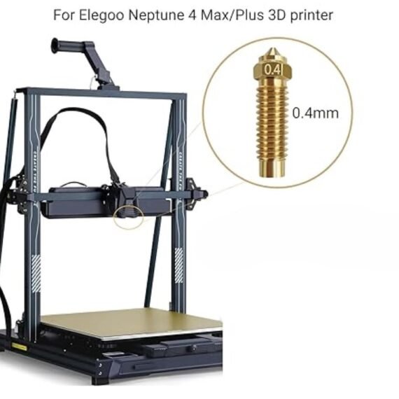 Elegoo Brass Nozzles for for Neptune 4 Max