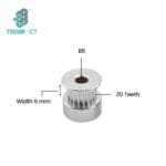 Driver Pulley for 6mm / 10mm Belt