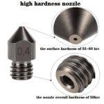 MK8 Nozzles for Creality 3D Printer (Brass / Hardened Steel)