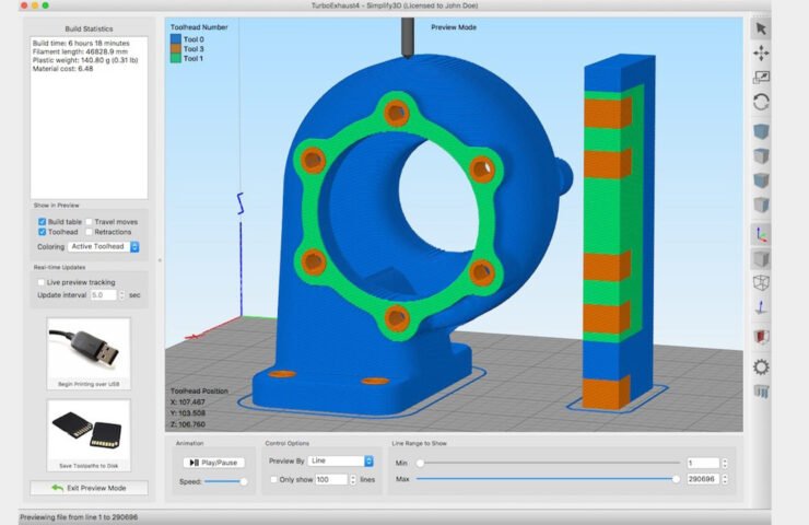 3D printing software