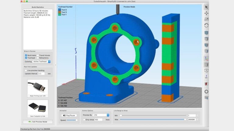 3D printing software