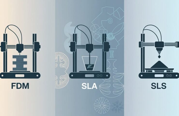 SLS vs. SLA vs. FDM