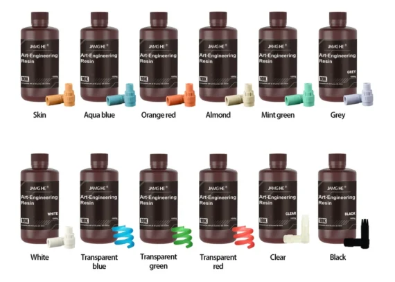 JAMG HE 405nm 10k Art Engineering Resin 1Kg