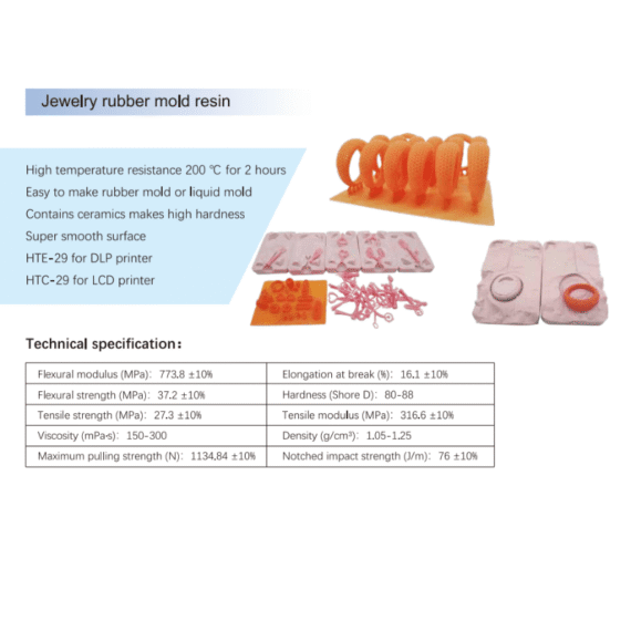 JAMG HE High Temperature Resin