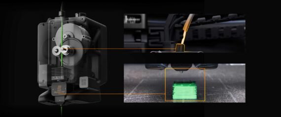 BAMBU LAB H2S FDM 3D PRINTER