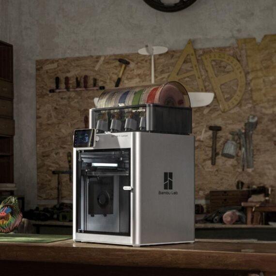BAMBU LAB X1-CARBON FDM 3D PRINTER COMBO with AMS