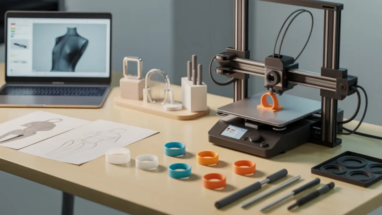 Fashion Labels Using 3D Printed Samples