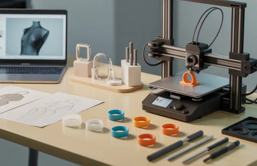 Fashion Labels Using 3D Printed Samples