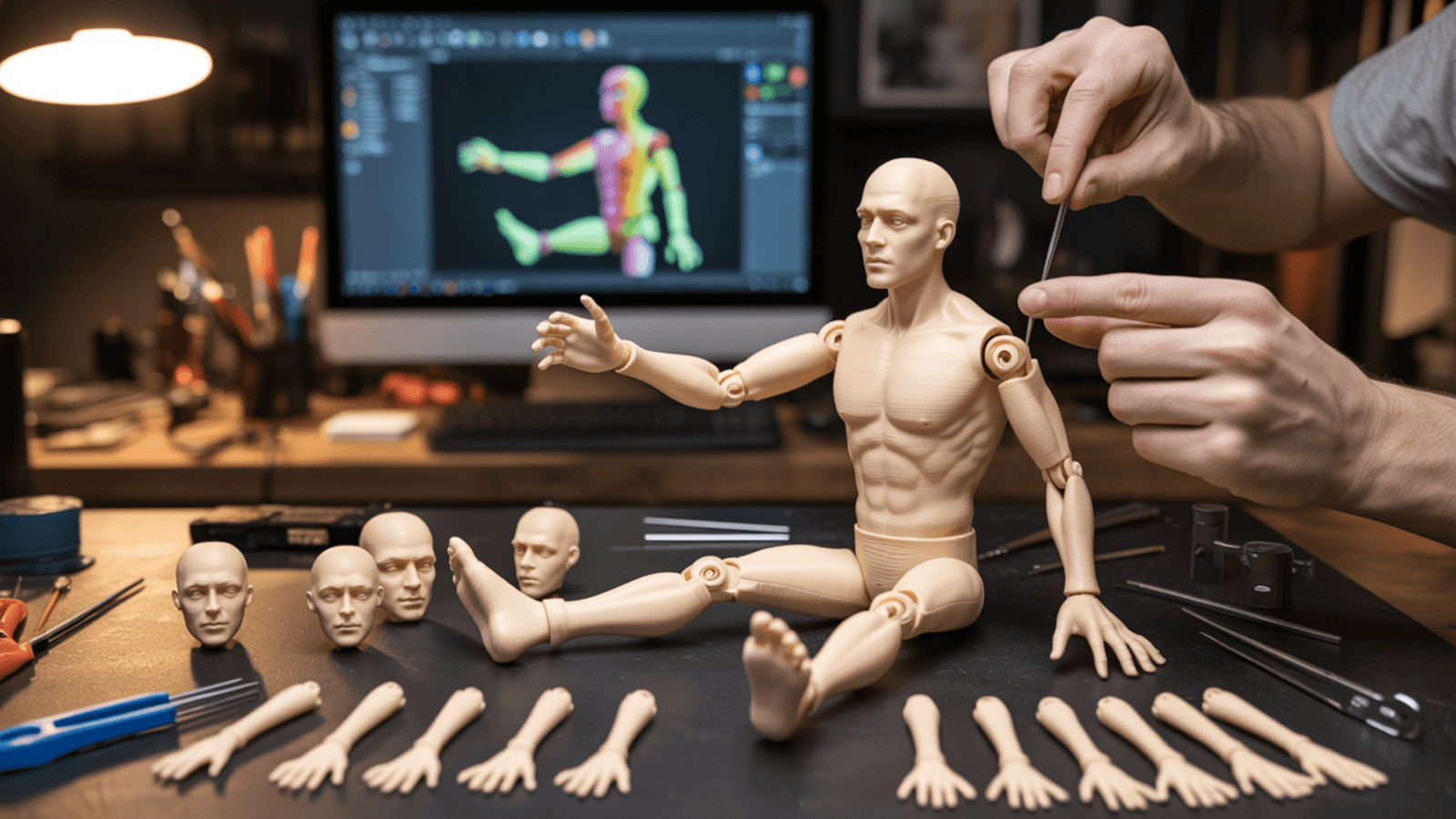 Process for Creating 3D Printed Characters
