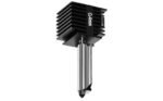 TESSERACT Removable Hardened Steel Hotend for Bambu Lab A1 Mini 3D Printer, 0.4mm Aluminium Heat Sink Nozzle Kit with Installation Tools
