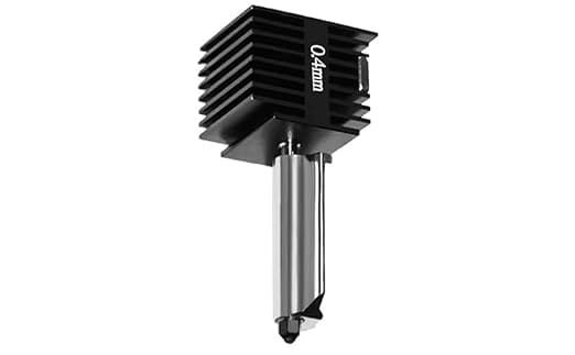 TESSERACT Removable Hardened Steel Hotend for Bambu Lab A1 Mini 3D Printer, 0.4mm Aluminium Heat Sink Nozzle Kit with Installation Tools