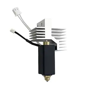 TESSERACT Upgrade Ceramic Hotend for Elegoo Centauri Carbon, Print Head Extruder Hot End with 0.4MM Hardened Steel Nozzle, 24V 60W Heating Element
