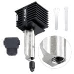 TESSERACT Removable Hardened Steel Hotend for Bambu Lab A1 Mini 3D Printer, 0.4mm Aluminium Heat Sink Nozzle Kit with Installation Tools
