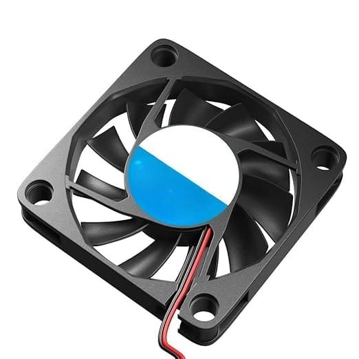 TESSERACT 6010 60x60x10mm DC Cooling Fan for DIY PC Computer Case CPU Graphics Card, 2Pin XH-2.54 Connector, 24V, 3.6W, 4500 RPM, Pack of 4