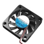 Tesseract 80x80 mm DC Brushless Cooling Fan for PC Case and CPU Cooler, 12V, Black