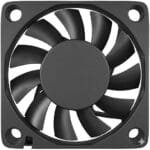 Tesseract 80x80 mm DC Brushless Cooling Fan for PC Case and CPU Cooler, 12V, Black