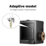 TESSERACT Upgrade Ceramic Hotend for Elegoo Centauri Carbon, Print Head Extruder Hot End with 0.4MM Hardened Steel Nozzle, 24V 60W Heating Element