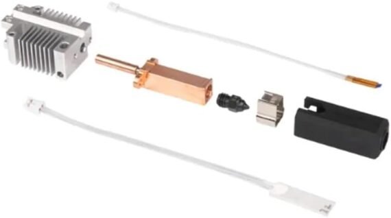 Tesseract All-Metal High-Flow Hotend Kit for Sovol SV08 and SV08 MAX, 300°C High-Temperature Replacement Extrusion Core Upgrade with Titanium Heatbreak & Copper Alloy Block