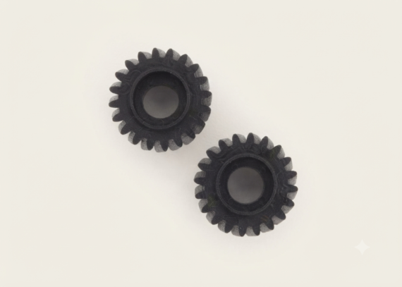 Tesseract Hardened Steel Extruder Dual Drive Gear Set Replacement, High-Grip Filament Feed Roller Gear Assembly for Sovol SV06, SV06 Plus, SV07, SV07 Plus, and SV08 3D Printer Extruders