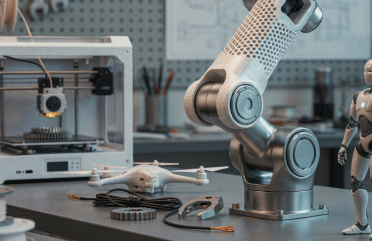 3D Printing in Robotics and Automation