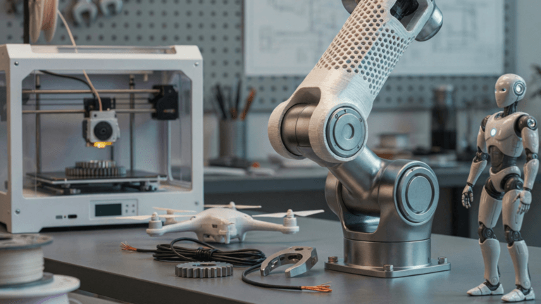 3D Printing in Robotics and Automation
